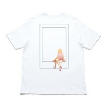 Load image into Gallery viewer, &quot;Dreamy Memory&quot; Cut and Sew Wide-body Tee White