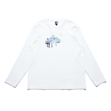 Load image into Gallery viewer, &quot;Spring Ost&quot; Cut and Sew Wide-body Long Sleeved Tee Black