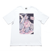Load image into Gallery viewer, &quot;Trash Only&quot; Cut and Sew Wide-body Tee White/Black