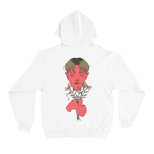 Load image into Gallery viewer, &quot;Funeral Flowers&quot; Basic Hoodie Black/White