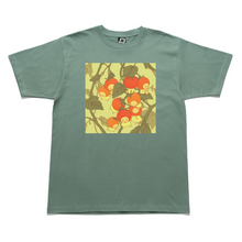 Load image into Gallery viewer, &quot;Summer Cherry Tomatoes&quot; Taper-Fit Heavy Cotton Tee Pink/Green