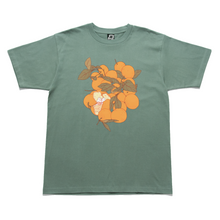 Load image into Gallery viewer, &quot;Sweet Citrus&quot; Taper-Fit Heavy Cotton Tee Pink/Green