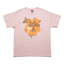 Load image into Gallery viewer, &quot;Sweet Citrus&quot; Taper-Fit Heavy Cotton Tee Pink/Green