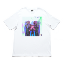 Load image into Gallery viewer, &quot;Gang&quot; Cut and Sew Wide-body Tee White/Black
