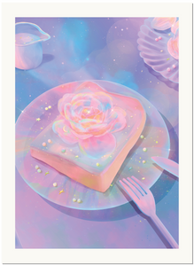 "Flower Toast" Giclee Art Print
