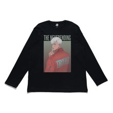 Load image into Gallery viewer, &quot;The Never Ending Trouble&quot; Cut and Sew Wide-body Long Sleeved Tee White/Black