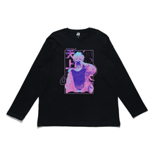 Load image into Gallery viewer, &quot;Heaven and Earth&quot; Cut and Sew Wide-body Long Sleeved Tee White/Black