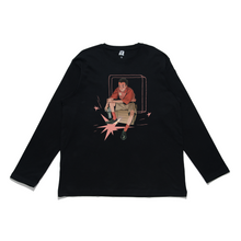 Load image into Gallery viewer, &quot;Starboy&quot; Cut and Sew Wide-body Long Sleeved Tee White/Black