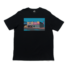 Load image into Gallery viewer, &quot;Town of Music&quot; Cut and Sew Wide-body Tee White/Black