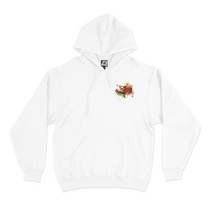 "Autumn" Basic Hoodie White/Black