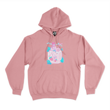 Load image into Gallery viewer, &quot;Strawberry Milk Girl&quot; Basic Hoodie White/Light Pink