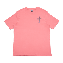 Load image into Gallery viewer, &quot;Kitchen&quot; Cut and Sew Wide-body Long Sleeved Tee Salmon Pink