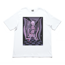 Load image into Gallery viewer, &quot;Fever Dream&quot; Cut and Sew Wide-body Tee White/Black