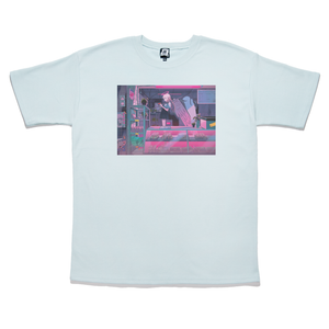 "Apparition" Taper-Fit Heavy Cotton Tee Mint