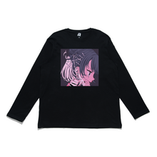 Load image into Gallery viewer, &quot;Thunderstorm&quot; Cut and Sew Wide-body Long Sleeved Tee White/Black