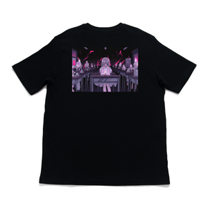 "Birthday" Cut and Sew Wide-body Tee Black/White