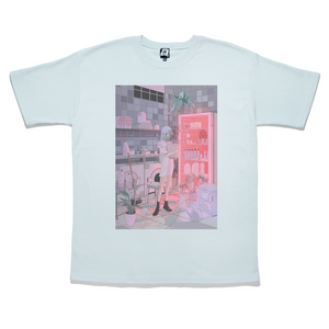 "Laundry Room" Taper-Fit Heavy Cotton Tee Mint