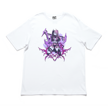 Load image into Gallery viewer, &quot;Skull Candy&quot; Cut and Sew Wide-body Tee White/Black