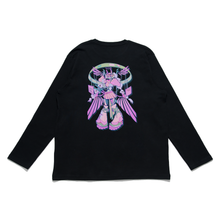 Load image into Gallery viewer, &quot;Eyes on me&quot; Cut and Sew Wide-body Long Sleeved Tee Black