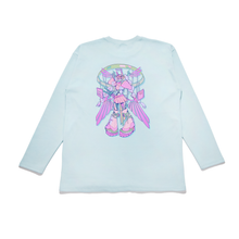 Load image into Gallery viewer, &quot;Eyes on me&quot; Taper-Fit Heavy Cotton Long Sleeve Tee Mint