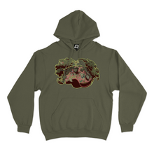 Load image into Gallery viewer, &quot;Plant Based 2&quot; Fleece Hoodie Khaki
