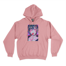 Load image into Gallery viewer, &quot;Sweet Tooth&quot; Fleece Hoodie Light Pink