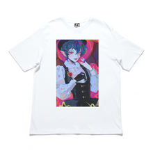 Load image into Gallery viewer, &quot;Craving&quot; Cut and Sew Wide-body Tee White/Black