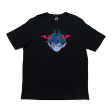 Load image into Gallery viewer, &quot;Demon Diner&quot; Cut and Sew Wide-body Tee Black
