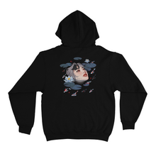 Load image into Gallery viewer, &quot;Koi Fish Pond&quot; Basic Hoodie Black