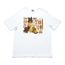Load image into Gallery viewer, &quot;Citrus Wolf&quot; Cut and Sew Wide-body Tee White/Black