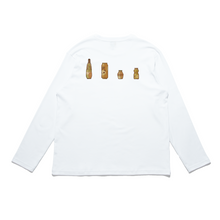 Load image into Gallery viewer, &quot;Citrus Wolf&quot; Cut and Sew Wide-body Long Sleeved Tee White/Black