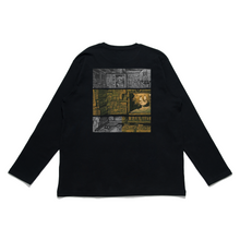 Load image into Gallery viewer, &quot;Convenient Store&quot; Cut and Sew Wide-body Long Sleeved Tee White/Black