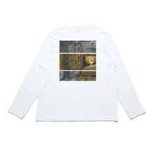 Load image into Gallery viewer, &quot;Convenient Store&quot; Cut and Sew Wide-body Long Sleeved Tee White/Black
