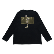 Load image into Gallery viewer, &quot;Crossroad&quot; Cut and Sew Wide-body Long Sleeved Tee White/Black