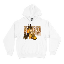 Load image into Gallery viewer, &quot;Citrus Wolf&quot; Basic Hoodie Black/White