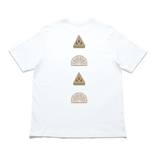 Load image into Gallery viewer, &quot;Melon&quot; Cut and Sew Wide-body Tee White/Black