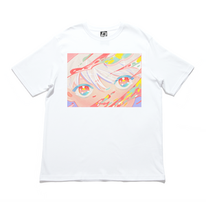 "Spring Day" Cut and Sew Wide-body Tee White