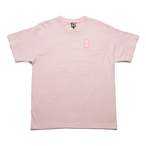 "Siblings & Spring Day" Taper-Fit Heavy Cotton Tee Pink