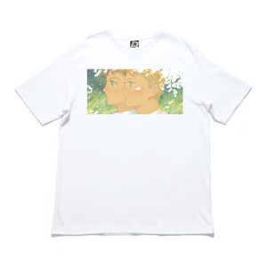 "Dream" Cut and Sew Wide-body Tee White