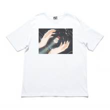 Load image into Gallery viewer, &quot;Angel Making&quot; Cut and Sew Wide-body Tee White/Black