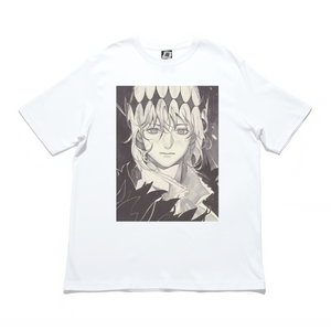 "Oberon" Cut and Sew Wide-body Tee White