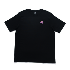 "Dark Night of the Soul" Cut and Sew Wide-body Tee Black
