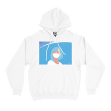 Load image into Gallery viewer, &quot;Aka + Mask&quot; Basic Hoodie White
