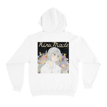 Load image into Gallery viewer, &quot;Flowers&quot; Basic Hoodie White