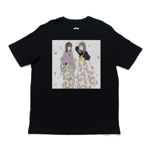 "Like Yourself" Cut and Sew Wide-body Tee Black
