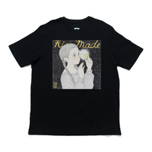 Load image into Gallery viewer, &quot;Star Flash&quot; Cut and Sew Wide-body Tee Black