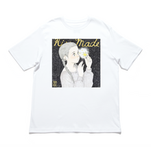 Load image into Gallery viewer, &quot;Star Flash&quot; Cut and Sew Wide-body Tee White