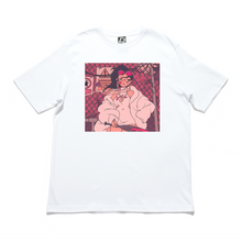 Load image into Gallery viewer, &quot;Job to Do&quot; Cut and Sew Wide-body Tee White