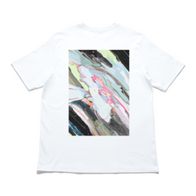 Load image into Gallery viewer, &quot;Be Myself&quot; - Cut and Sew Wide-body Tee White/Black