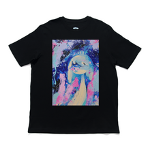 Load image into Gallery viewer, &quot;My Own Space&quot; - Cut and Sew Wide-body Tee White/Black